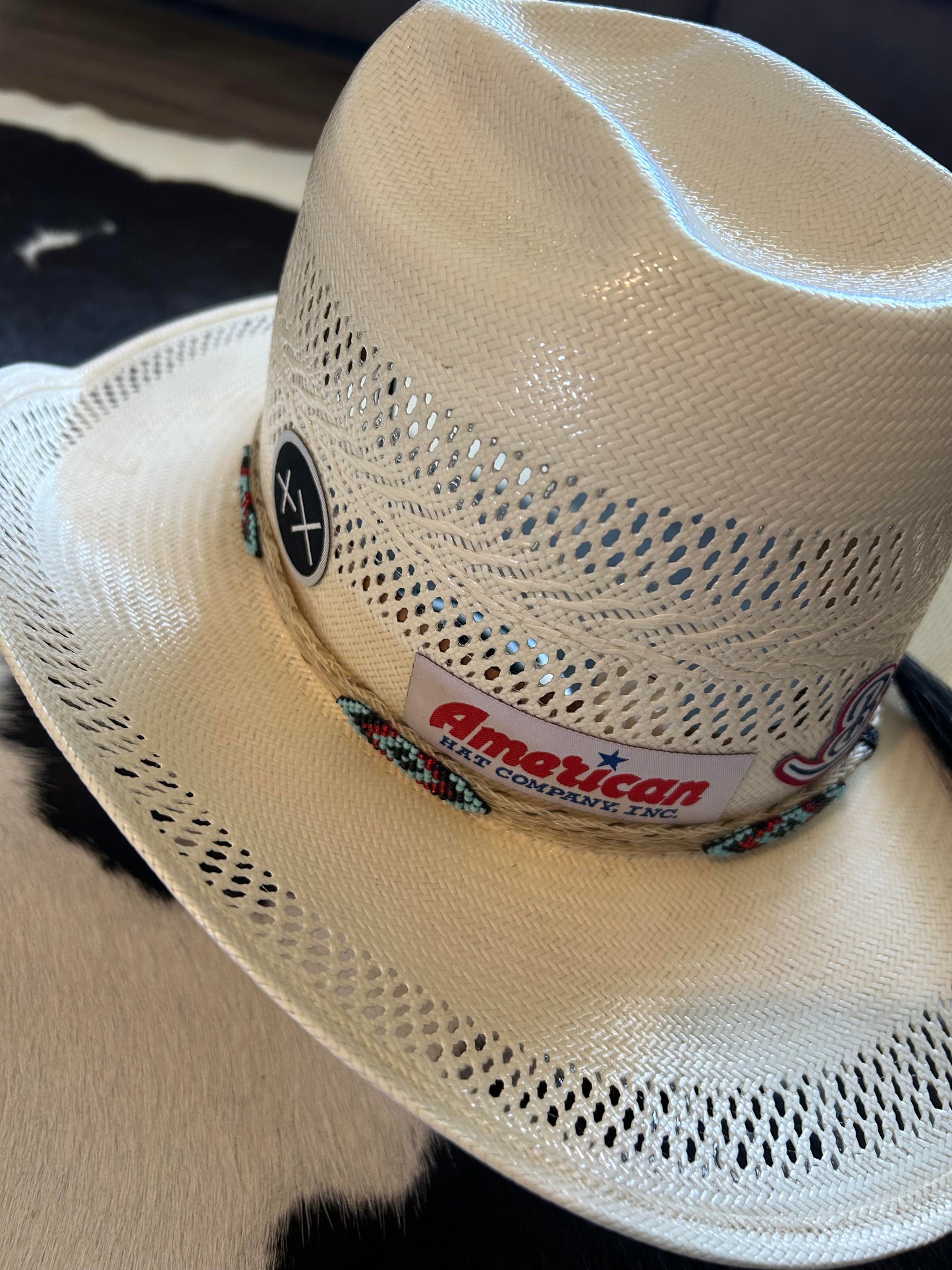 Horsehair Beaded Hat Band - Cheval