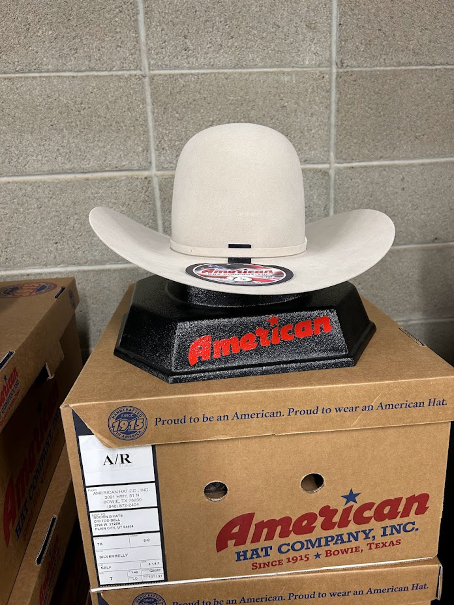 Silverbelly Felt Hat 10X
