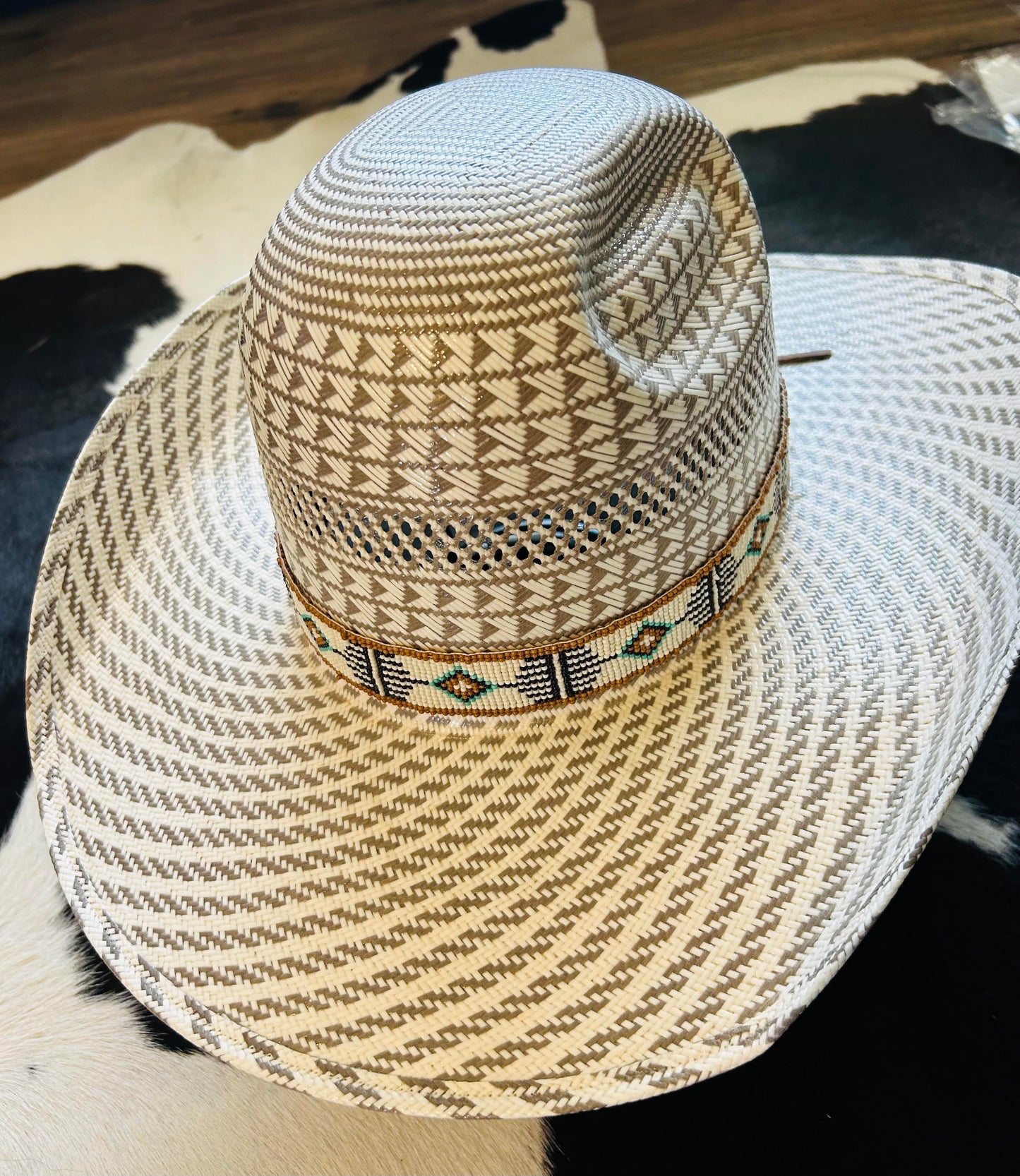 Beaded Hat Band - Mesa