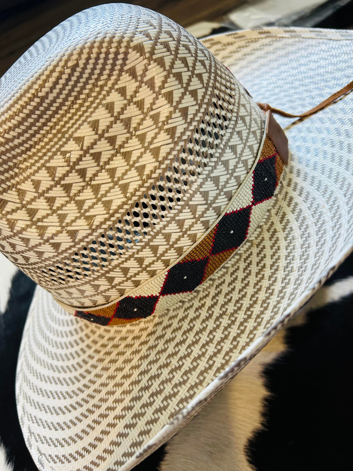 Western Beaded Hat Band - Ridge