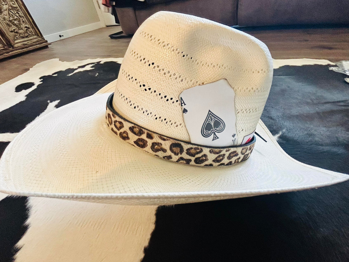 Leopard Print Hat Band!